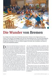 Die Wunder von Bremen - Ev. St. Matthäus-Gemeinde