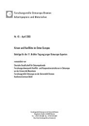 Krisen und Konflikte im Osten Europas - Forschungsstelle ...