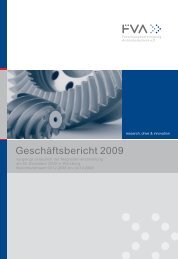 Geschäftsbericht 2009 - FVA