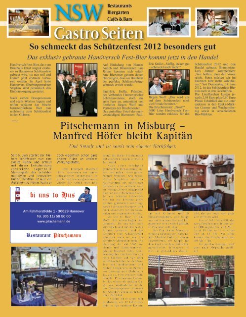 Ausgabe 06 vom 29.06.2012 - Die neue NordSüdWest