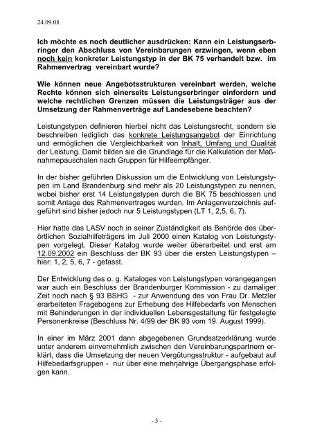 Vortrag von Frau Lieschke, Sozialamt Elbe-Elster - Liga der ...