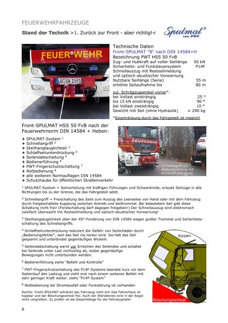 Gesamtprospekt Feuerwehr - Pomp Windentechnologie