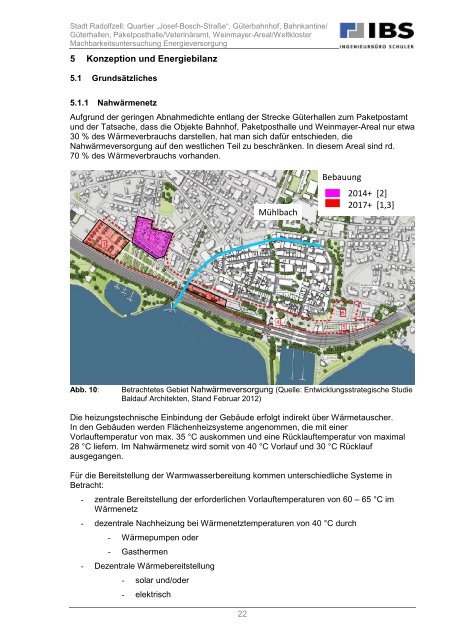 Stadt Radolfzell Quartier „Josef-Bosch-Straße“, Güterbahnhof ...