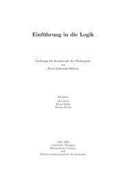 Einführung in die Logik - Logik und Sprachtheorie / Mathematische ...