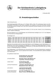 Kreisschützenkönig 2005 - Schützenkreis Ludwigsburg