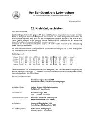 Kreisschützenkönig 2004 - Schützenkreis Ludwigsburg