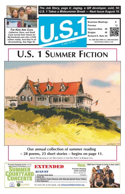 U.S. 1 SUMMER FICTION - PrincetonInfo