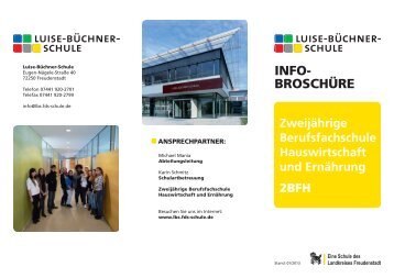 Infobroschüre - Luise-Büchner-Schule