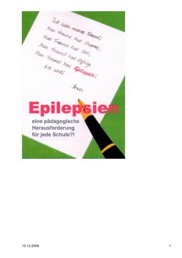 Epilepsie Lehrerpaket: Startseite - Schule & Gesundheit - Hessen