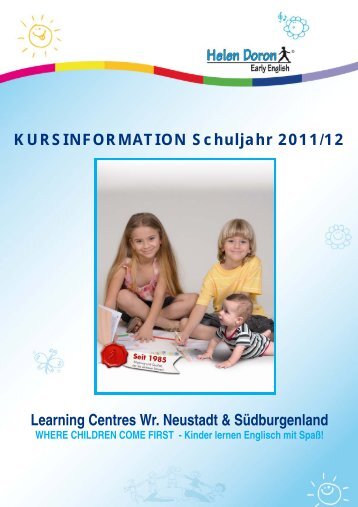 KURSINFORMATION Schuljahr 2011/12 - Helen Doron Early English