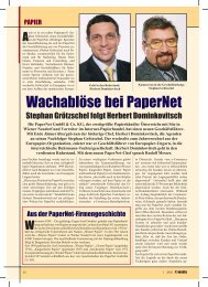 Papernet: Stefan Grötzschel folgt Herbert Dominkovitsch - X-Media