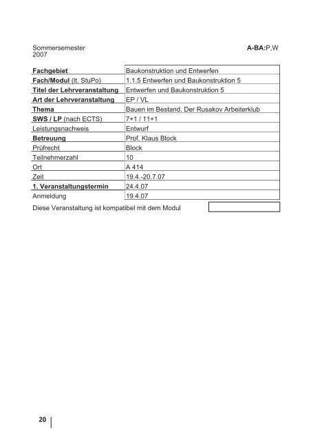 kvv-arch-ss07 (PDF, 6,1 MB) - Architektur TU Berlin