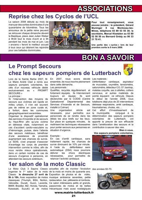 Bulletin municipal n°28 - Lutterbach