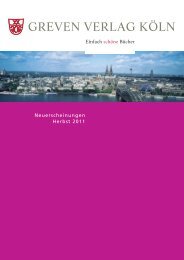 2. Auflage - Greven Verlag Köln