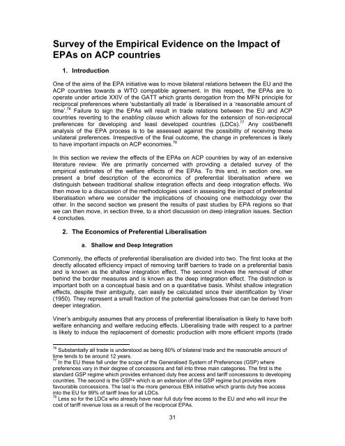 EPA Review Annex Documents - DFID