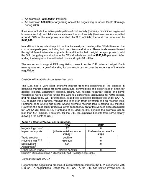 EPA Review Annex Documents - DFID