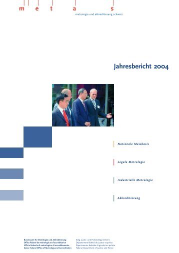 Jahresbericht 2004 - METAS