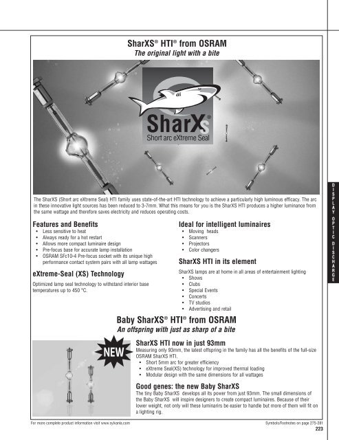 Lamp and Ballast Catalog - Osram Sylvania