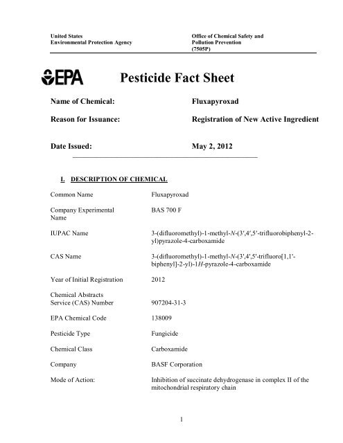Epa pesticide chemical search Epa pesticide chemical search