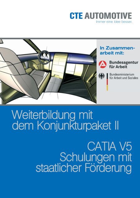 Weiterbildung mit dem Konjunkturpaket II CATIA V5 Schulungen mit ...