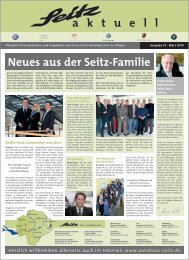 Neues aus der Seitz-Familie - Autohaus Seitz GmbH