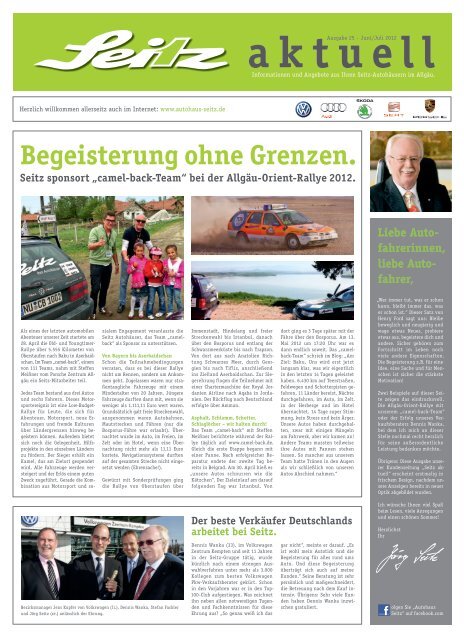 Download Ausgabe - Autohaus Seitz GmbH