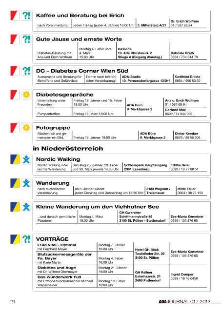 Gemessenes Leben - ADA-Aktive Diabetiker Austria