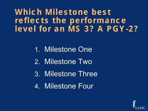 EPAs and Milestones: Integrating Competency Assessment into ...