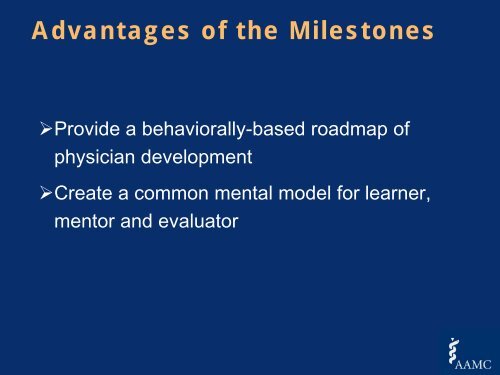 EPAs and Milestones: Integrating Competency Assessment into ...