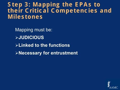 EPAs and Milestones: Integrating Competency Assessment into ...