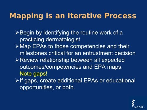 EPAs and Milestones: Integrating Competency Assessment into ...