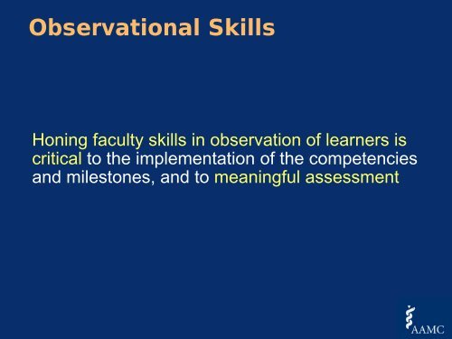 EPAs and Milestones: Integrating Competency Assessment into ...