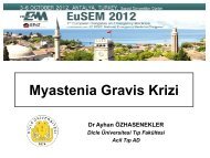 Myastenik Kriz - EUSEM 2012