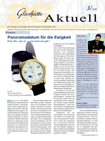 3/1999 - Glashütte Original