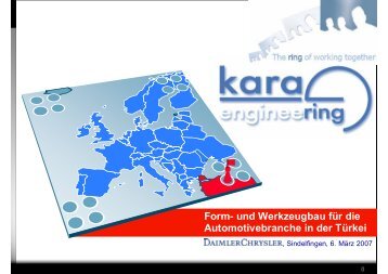 und Werkzeugbau für die Automotivebranche in der Türkei - KARA ...