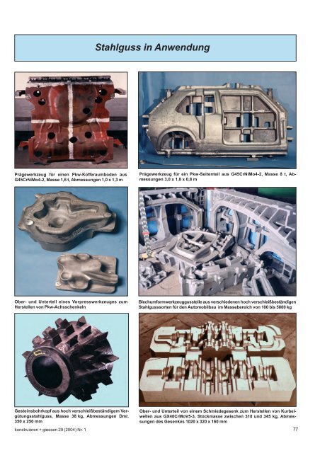 Stahlguss - Konstruieren und GieÃŸen - Bundesverband der ...
