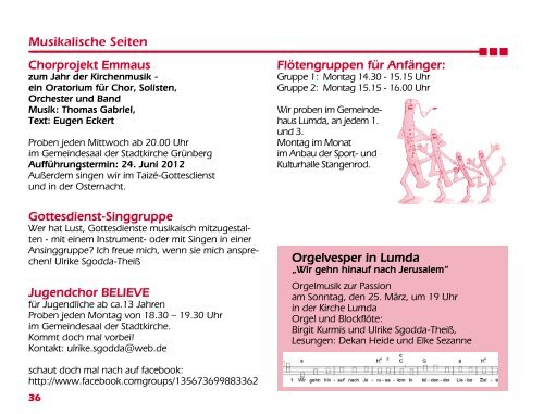 Gemeindebrief 2-2012 - Evangelische Kirchengemeinde Grünberg