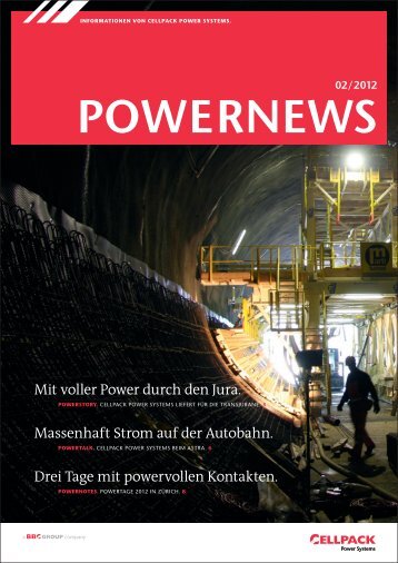 Mit voller Power durch den Jura. Massenhaft Strom auf der ...