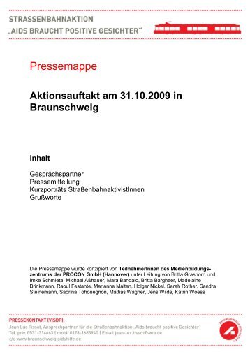Pressemappe - Braunschweiger Verkehrs-AG