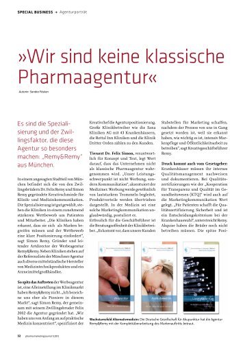 zum Artikel - REMY & REMY Werbeagentur