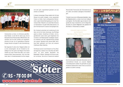 festschrift_2009:Layout 1.qxd - Rot Weiss remscheid