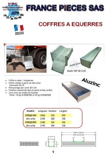 Coffre à équerres