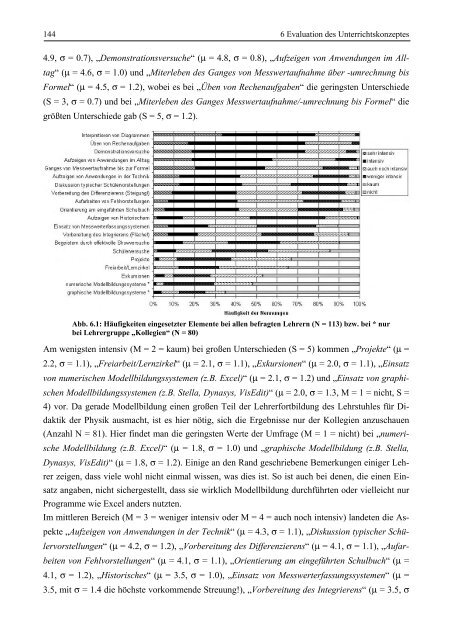 Konzeption und Evaluation eines Kinematik/Dynamik-Lehrgangs zur ...