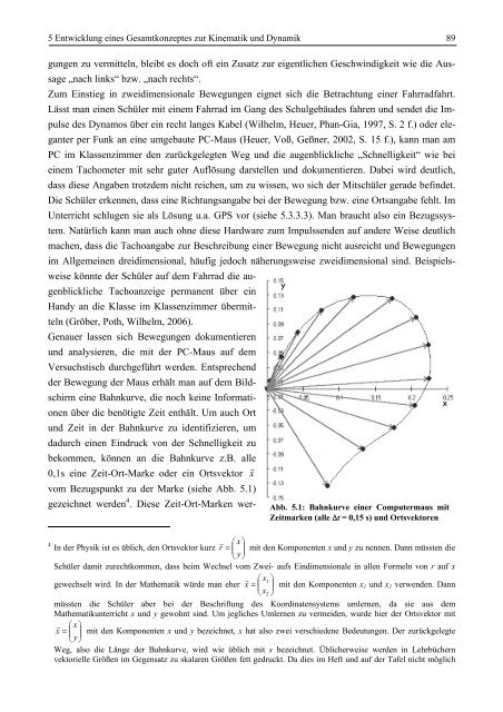 Konzeption und Evaluation eines Kinematik/Dynamik-Lehrgangs zur ...