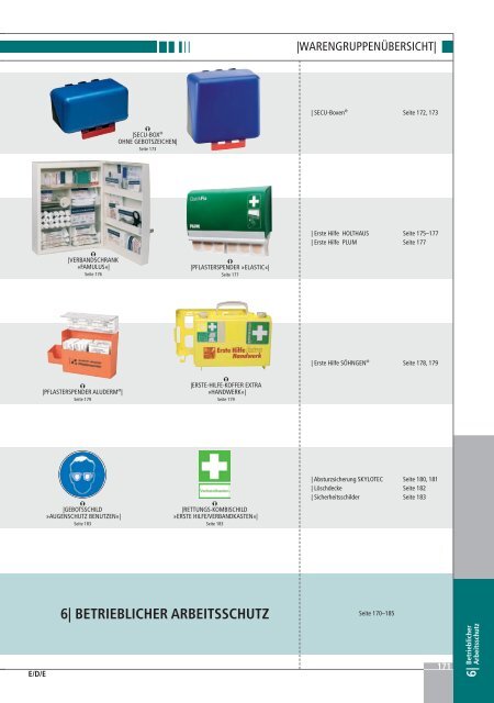 Arbeitsschutz 2009 / 2010 - E.W. NEU GmbH