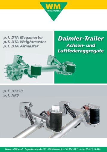 Daimler-Trailer Achsen - Wessels + Müller AG