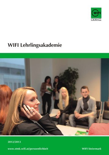 Der Folder zur Lehrlingsakademie als Download ... - WIFI Steiermark