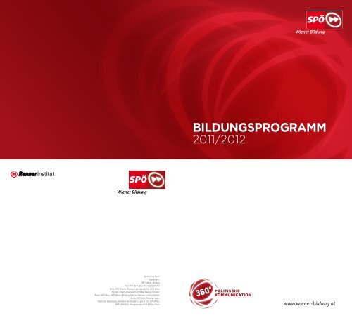 Bildungsprogramm Pdf Spo Wien