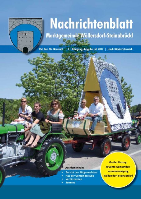 Nachrichteblatt Juli 2012 (3,08 MB) - Wöllersdorf-Steinabrückl