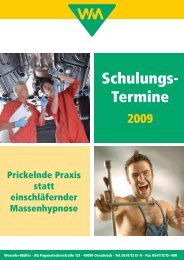 Schulungs- Termine - Wessels + Müller AG